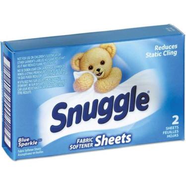 Imagem de Snuggle Lenço Amaciante Secadora Roupas 2 Lenços - 1 Lavagem