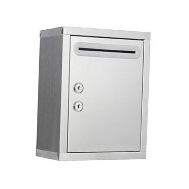 Imagem de WeiLaiKeQi Caixa de correio de parede, caixa de depósito resistente, com trava, de correio segura, de sugestões para escritório de de caridade, 2104