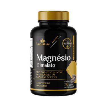 Imagem de Magnésio Dimalato (30 Cápsulas) - Natusday Premium