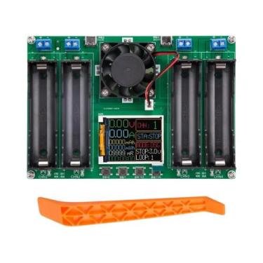Imagem de Testador Digital De Capacidade De Bateria Tipo-C LCD 4/1 Canal MAh Mód