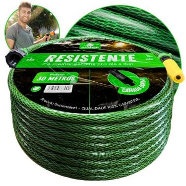 Imagem de Mangueira De Jardim 7/16 Trançada Super Flexível 30 Metros - AuShopExp