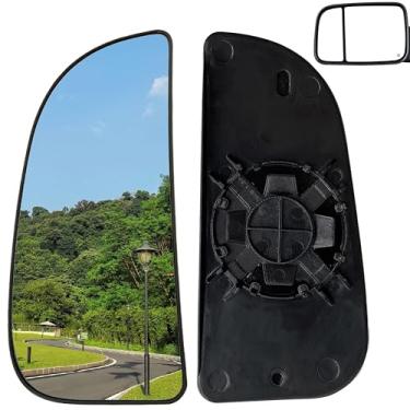 Imagem de 68067731AA Ram Espelho inferior do lado do motorista compatível com Dodge Ram 1500 2500 3500 4500 5500 Ram Espelho de reboque Ram Esquerda Passagem Convexa Inferior com Suporte de Montagem Traseira