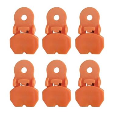 Imagem de MotiveTech Abridor de latas manual com 6 peças, protetor de latas de bebidas, utensílios de cozinha, acessórios compactos para bar, capa completa, abridor de, Laranja