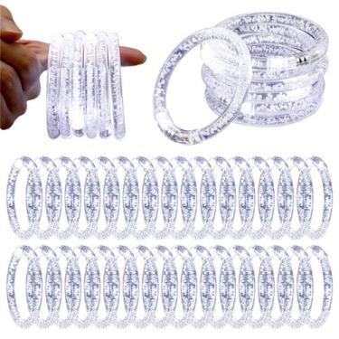 Imagem de Pulseiras com iluminação LED, pulseira intermitente Rtteri, 36 unidade
