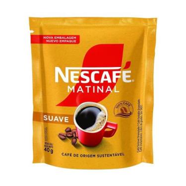 Imagem de Café Solúvel Nescafé Matinal Suave Sachê 40g - Embalagem com 24 Unidad
