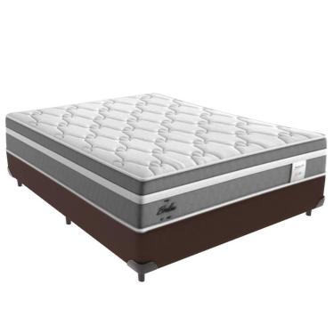 Imagem de Cama Box Casal E Colchão Molas Ensacadas Berlim Probel
