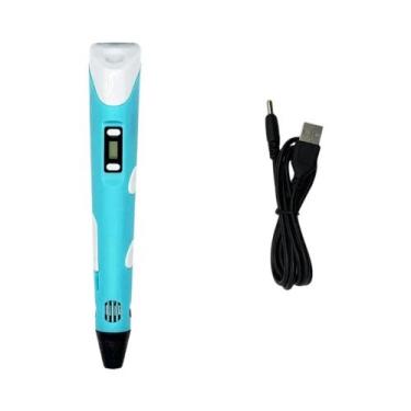 Imagem de Caneta De Impressão 3D Camuflada Para Crianças Com Tela LCD, Brinquedo