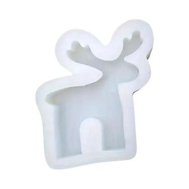 Imagem de Moldes De Silicone Para Velas De Rena De Natal Em 3 Tamanhos Para Vela
