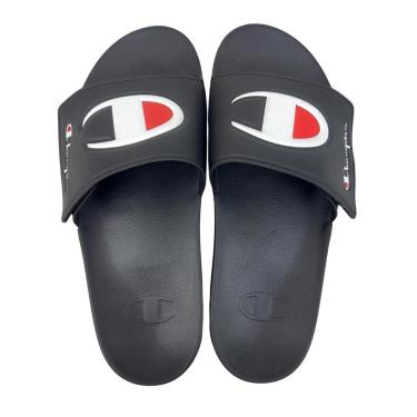 Imagem de Chinelo Champion Ipo Velcro Cp0004 Slide Gáspea Eva Leve-Masculino