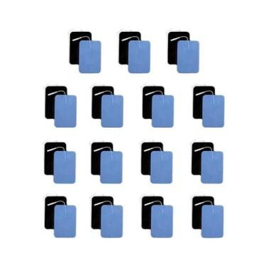 Imagem de Eletrodos De 8x12cm Para TENS, Acupuntura, Fisioterapia, Estimulador M