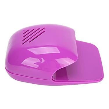Imagem de Naroote Secador de Unhas Doméstico Portátil, Secador de Esmalte Em Gel, Soprador, Ferramenta de Manicure para Secagem Rápida Com Spray de Ar (Roxo)