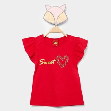 Imagem de Blusa Infantil Kyly Love Menina-Feminino