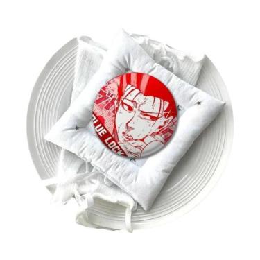 Imagem de Broche De Metal Macio Personalizado Amine B-Blues Locks Em Folha De Fl