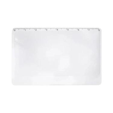 Imagem de Lupa Ultra-Fina 3X HD Para Leitura, Lupa De Cartão PVC Portátil, Ferra