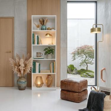 Imagem de Armário Prateleira Expositor Organizador Multiuso 61,5cm Branco Cód.305PR615