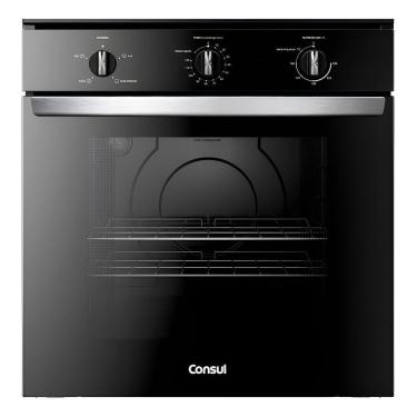 Imagem de Forno Eletrico Embutir 84l Preto 220v Grill Cook - Consul 220v Preto