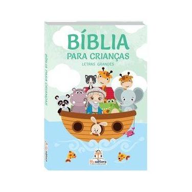 Imagem de Bíblia para as crianças verde - Blu Editora