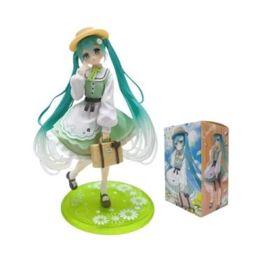 Imagem de Figura De Ação PVC Kawaii Anime Hatsune Miku, Modelo De Brinquedo Da F