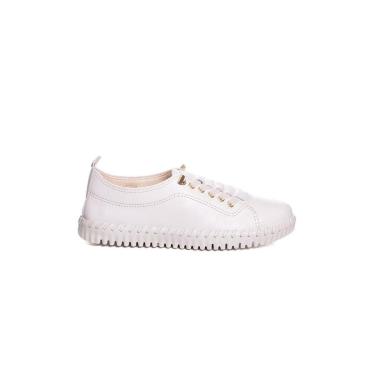 Imagem de Tênis Feminino Bottero Bottwister Iii Couro Off White-Feminino