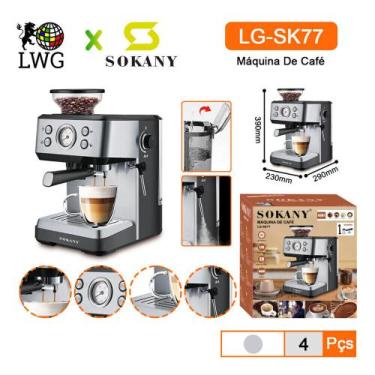Imagem de Máquina café 4 em 1 Sokany