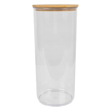 Imagem de Pote Hermético 2,7L Bambu Giotto Tampa Vedada Cozinha