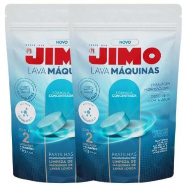 Imagem de 2 Lava Máquina de Lava Louças 2 Pastilhas 17g Cada Jimo