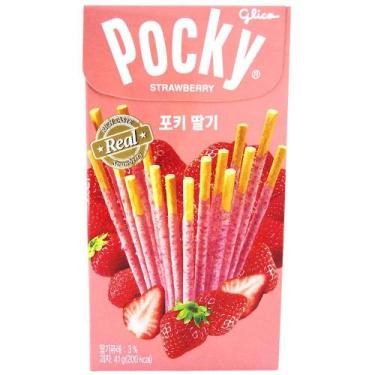 Imagem de Pocky Biscoito de Palito Morango 41g - Glico