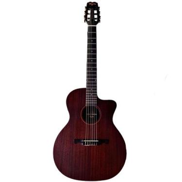 Imagem de Violão Elétrico Tagima Vegas Dkmop Nylon Gran Reserva Sapele