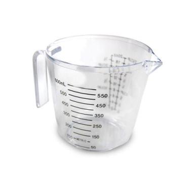 Imagem de Jarra Copo Medidor Plástico 600ml - Ke Home - Kehome