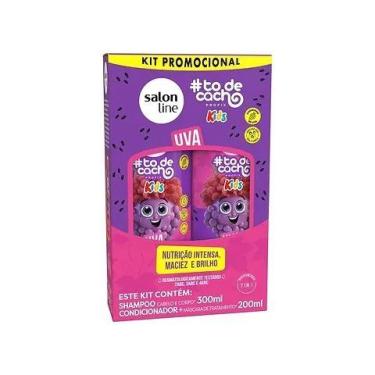 Imagem de Kit Infantil Salon Line Kids Shampoo 300ml + Condicionador 200ml ToDeC