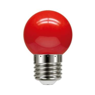 Imagem de Lâmpada LED Bolinha 1W 220V E27 Vermelha - AAA Top