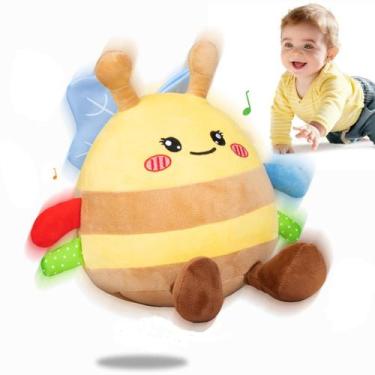 Imagem de Brinquedo de Bebê HonicWang Abelha de Pelúcia Musical e Dançante 6 a 1