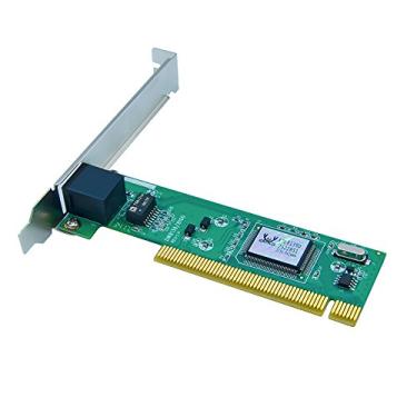 Imagem de Jeirdus RTL8139D 8239D 10/100M RJ45 Rede Ethernet LAN PCI Adaptador de placa de rede com fio 10/100Mbps NIC