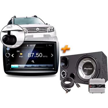 Imagem de Multimídia Mp5 Renault Duster + Câmera + Moldura + Caixa Trio + Modulo Taramps