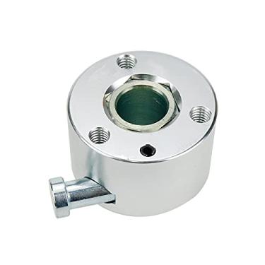 Imagem de Modengzhe Hub de volante de 3/4 eixo de desconexão rápida Hub adaptador de cubo de alumínio (prata)