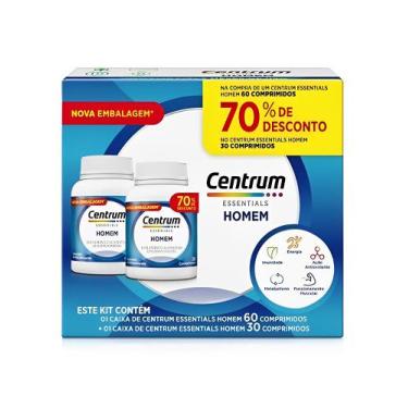 Imagem de Centrum Essentials Homem - 60 Comprimidos + 30 Comprimidos