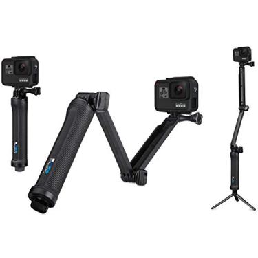 Imagem de Suporte 3 Formas para Todos os Modelos Hero, GoPro, AFAEM-001, Preto