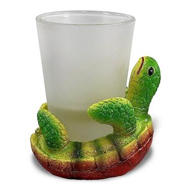 Imagem de CoTa Global Copo de shot para tartarugas marinhas legais - acessório de bebidas para casa e bar, divertido atirador de vida oceânica para café expresso e bebidas alcoólicas, para festas