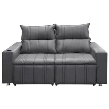 Imagem de Speciale home - Sofá 2 lugares Retrátil e Reclinável Madri 1,50M C/Molas - Veludo