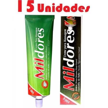 Imagem de Kit com 15 Pomada Massageadora Mil Dores 100g - Pierry Wermon