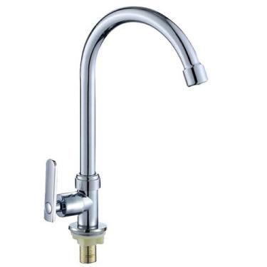 Imagem de Torneira De Pia Cozinha Bancada Bica Móvel Metal - Yorrow