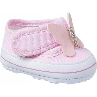 Imagem de Sapatinho Infantil Bebe Meninas com Enfeite Borboleta - GPM  Shoes Col
