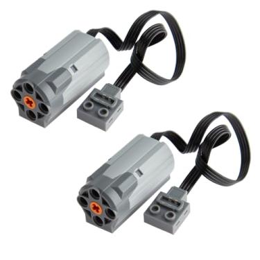 Imagem de TEESE 2pcs Technic-Motor-Kit with M-Motor 8883, Compatible with Technic-Parts for STEM MOC Project Replacement-Parts