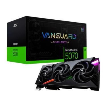 Imagem de Placa de Vídeo MSI Geforce RTX 5070 12G VANGUARD SOC LAUNCH EDITION NV