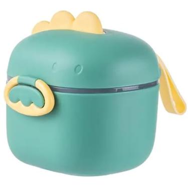 Imagem de Porta Leite em Pó Bebê para Passeio e Viagem – Com Dosador, e Nivelador | Livre de BPA (Verde)