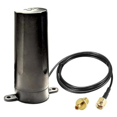 Imagem de Maswell Antena celular 600-6000 MHz 5G 4G WiFi6 ímã e montagem de parafuso econômico para IoT e máquinas de venda automática TS9 SMA antena IoT para armário externo macho NÃO serve para impulsionar