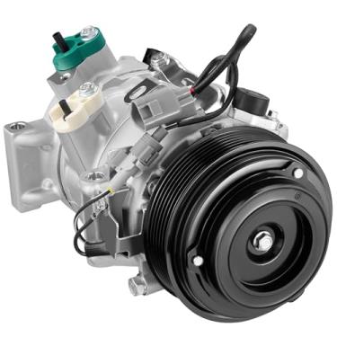 Imagem de SYKRSS Compressor A/C de ar condicionado 639852 com embreagem compatível com Toyota Avalon (2008-2012) Camry (2007-2011) V6 3.5L Sedan