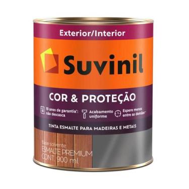 Imagem de Suvinil Esmalte Proteção Brilhante 0,9L Areia - 100393