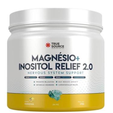 Imagem de Magnesio Bisglicinato Inositol 2.0 375G Maracuja True Source