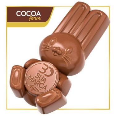 Imagem de Cocoa Form Mini Coelho - no-brand, 3 Cocoa Forms